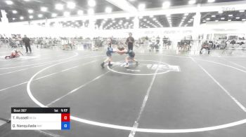 77 lbs 2nd Place - Tate Russell, ReZults Wrestling vs Quincy Nanquilada, Mat Demon WC