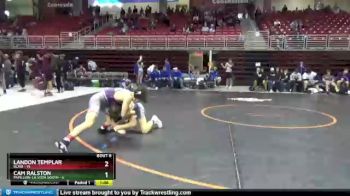 145 lbs Round 2 (8 Team) - Landon Templar, Blair vs Cam Ralston, Papillion-La Vista South