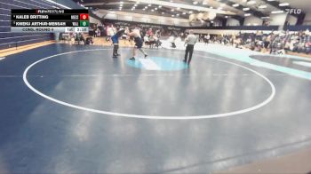 285 lbs Cons. Round 4 - Kweku Arthur-Mensah, Washington And Lee vs Kaleb Britting, Messiah