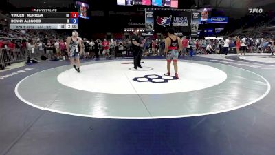 190 lbs Champ. Rd Of 128 - Vincent Noriega, NY vs Denny Allgood, IN