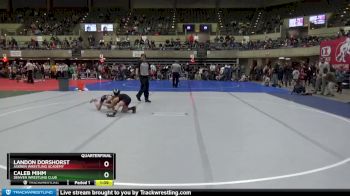 70 lbs Quarterfinal - Caleb Mihm, Denver Wrestling Club vs Landon Dorshorst, Askren Wrestling Academy