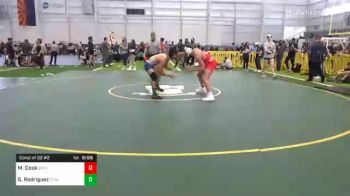 145 lbs Consolation - Malaciah Cook, Empire WC vs Sergio Rodriguez, Cvbjj