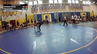 144 lbs Round 1 (8 Team) - Brandon Higgins, The Outsiders vs Kealan Sieni, Cocoa Beach WC