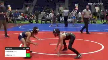 57 lbs Final - Rocco Palillian, Pomona Elite vs Joshua Gomez, Nwa