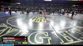 138 lbs 1st Place Match - Hunter Bidelman, Caldwell vs Ryder Robinson, Wasatch