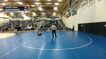 132 lbs Cons. Round 1 - George Rodriguez, Carrollton Newman Smith vs Anthony Garcia, Hurst L.D Bell