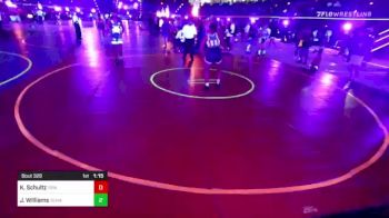 138 lbs Round Of 16 - Kilian Schultz, Trials MMA vs Jewell Williams, Team Barracuda