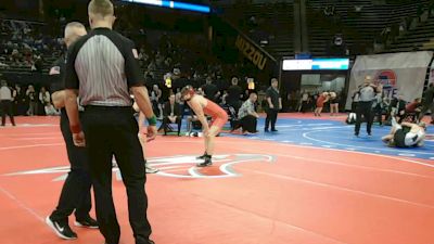 175 Class 1 lbs Semifinal - Evan Ragsdale, Tipton vs Rex Bryson, Centralia