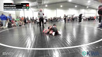 46 lbs Consi Of 8 #2 - Beryck Durham, Kiefer Youth Wrestling Club vs Maverick Meyer, Skiatook Youth Wrestling