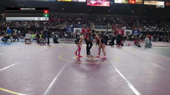 100 lbs Champ. Round 1 - Violet Henney, Sandpoint vs Maliya Halpin, Borah