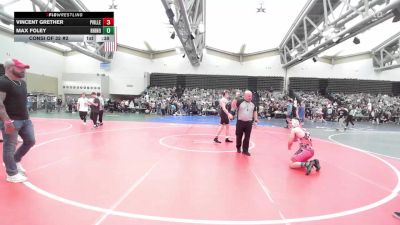 128-I lbs Consi Of 32 #2 - Vincent Grether, Pennsville vs Max Foley, Rhino Wrestling