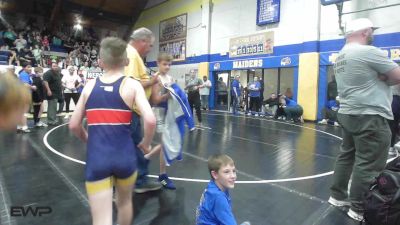 80 lbs Rr Rnd 1 - Grayson Orrel, Berryhill Wrestling Club vs Dawson Richards, Berryhill Wrestling Club