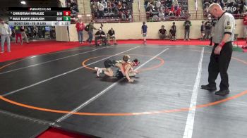 75_B lbs Round Of 16 - Christian Hiralez, Sayre vs Max Bartlebaugh, Central Dauphin