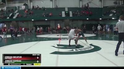 141 lbs 3rd Place Match - Jordan Decatur, Ohio State vs Jordan Hamdan, Michigan State