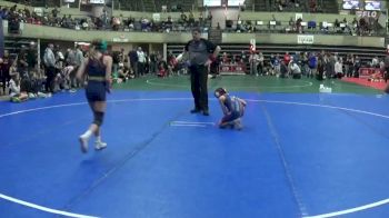 80 lbs Round 4 - Teagan Heinrich, American Outlaws Wrestling vs Gracelyn Jones, Outlaw Wrestling Club