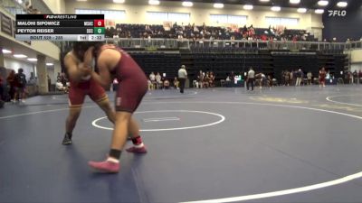 285 lbs Cons. Semi - Peyton Reiser, Sacramento City College vs Malohi Sipowicz, Mt. San Antonio College