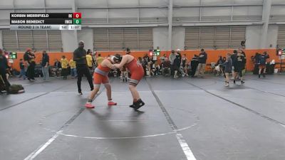 160 lbs Round 2 (4 Team) - Mason Benedict, Empyre WC Gold vs Korbin Merrifield, Rising Kingz