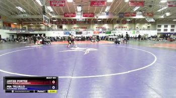 207 lbs Champ. Round 2 - Mia Trujillo, McKendree University vs Jaycee Portee, Texas Women`s University