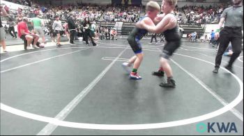 110 lbs Consolation - Breckin Garrett, Shelton Wrestling Academy vs Deklyn Barnes, Harrah Little League Wrestling