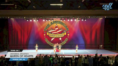 Universal Athletics - Queen of Hearts [2023 L1 Tiny - D2 Day 1] 2023 The American Royale Sevierville Nationals
