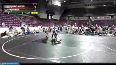 W-144 lbs Finals (2 Team) - Lily Fitzpatrick, Montana vs CharleMarie Jackson, Wyoming