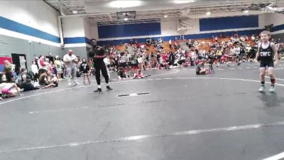55 lbs Cons. Round 2 - Braxton Haigler, Cobra Wrestling Club vs Rowan Waddell, Cobra Wrestling Club