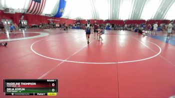 130 lbs Round 1 (6 Team) - Madeline Thompson, Team Gold vs Delia Koplin, Team Green
