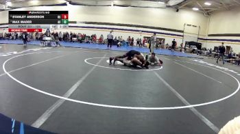 125 lbs Cons. Round 3 - Max Mader, Adrian NCAA vs Stanley Anderson, Rochester Christian