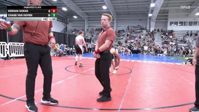 160 lbs Semifinal - Keegan Goeas, HI vs Chase Van Hoven, VA