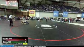 3A 138 lbs Quarterfinal - Hunter Dyer, Hermiston vs Cole Cross, Auburn Riverside