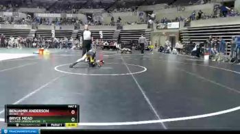 102 lbs Semis (4 Team) - Benjamin Anderson, Becker vs Bryce Mead, NLS (New London/Spicer)