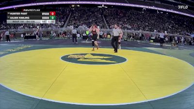 D4-138 lbs Quarterfinal - Hunter Pant, White Pigeon vs Julien Kimling, Hudson