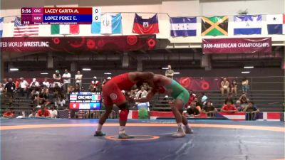 97 kg Bronze - Maxwell Lacey, CRC vs Esdras Lopez, MEX