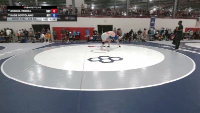 125 kg Cons. Sub-quarters - Joshua Terrill, Michigan Wrestling Club vs Kade Sottolano, Mat Town USA