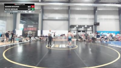 116 lbs Rr Rnd 1 - Jaxson Boucher, Michigan Premier Red - BHS vs Royce Wetzler, Virginia Team Predator - BHS