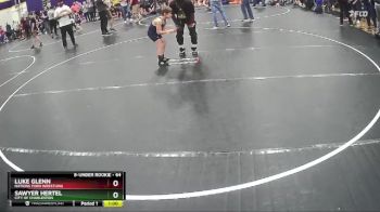 64 lbs Cons. Round 2 - Sawyer Hertel, City Of Charleston vs Luke Glenn, Nations Ford Wrestling