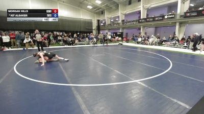 135 lbs 5th Place Match - Kit Alsaker, Team Nazar Training Center vs Morgan Hills, Colby Kids Wrestling Club