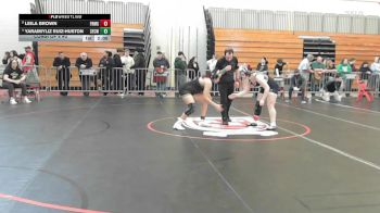 145 lbs Consi Of 8 #2 - Leila Brown, Framingham vs Yaraimyliz Ruiz-Huston, Springfield Central (W)