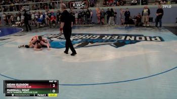 125 lbs Champ. Round 1 - Aidan Gleason, Fairbanks Wrestling Club vs Marshall Moat, Arctic Warriors Wrestling Club