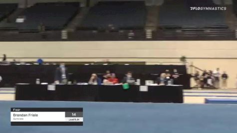 Brendan Friele - Floor, Gymcats - 2021 USA Gymnastics Development Program National Championships