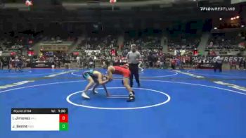 135 lbs Prelims - Isaias Jimenez, Valiant College Prep vs Jim Benne, Nb Elite