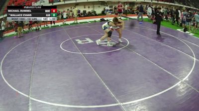 157 lbs Champ. Rd Of 16 - Michael Rummel, Montana vs Wallace Evans, Alaska
