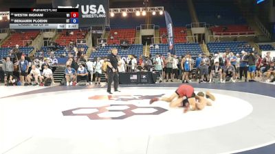 157 lbs Champ. Rd Of 64 - Westin Ingham, Wisconsin vs Benjamin Ploehn, Utah