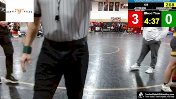 120 lbs Semifinal - Frank Figel, Jefferson vs Ethan Kaup, Hanover Park