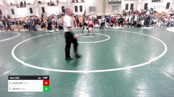 150 lbs Quarterfinal - Cyrus Jones, Sharon vs Gabriel Lesksoki, Taunton