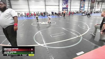 48 lbs Rd# 5- 3:45pm Friday Final Pool - Grayson Patton, Terps XPress vs Jacob Sawyer, Minion Black