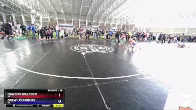 56 lbs Semifinal - Dawson Willford, AZ vs Drew Lounsbury, UT