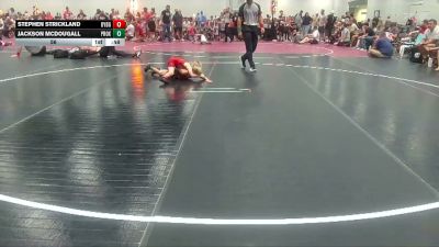 56 lbs Round 3 (6 Team) - Stephen Strickland, Backyard Brawlers Gold vs Jackson McDougall, Project X