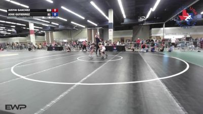 63 lbs Semifinal - Justin Sanchez, Dead Shot Wrestling Club vs Jose Gutierrez, All American Wrestling Club