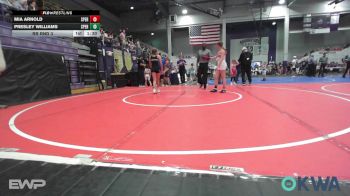 91-98 lbs Rr Rnd 3 - Mia Arnold, Sperry Wrestling Club vs Presley Williams, Sperry Wrestling Club